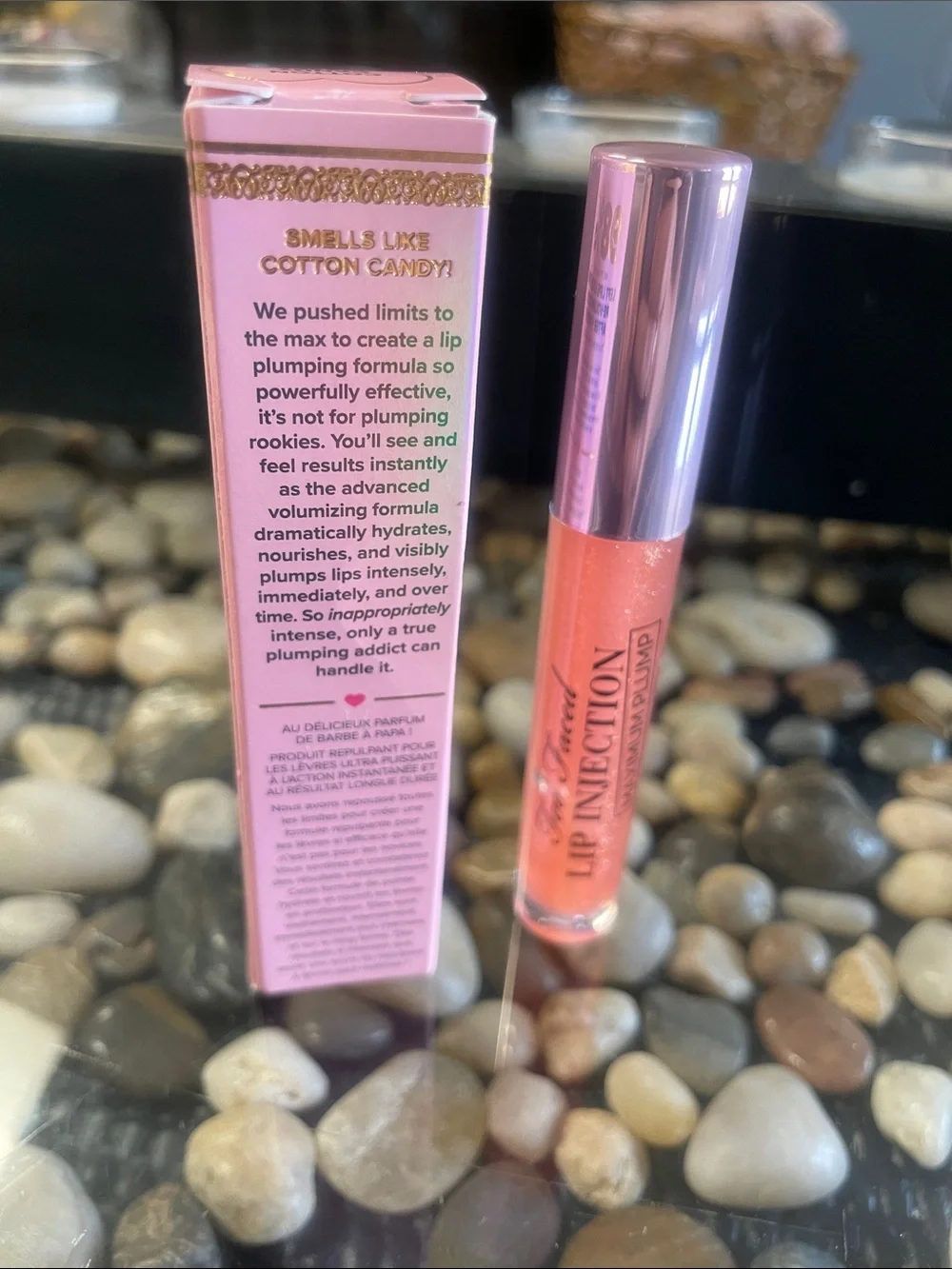 Too Faced Lip Injection Maximum Plump in Cotton Candy Kisses